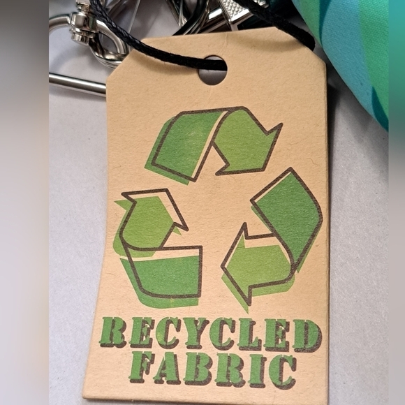 NWT Tropical Leaves Tote/Lunch Bag 12.5"×11" - Picture 7 of 8